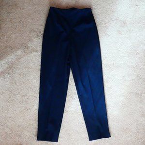 Size 8 Talbots Navy Slacks in EUC
